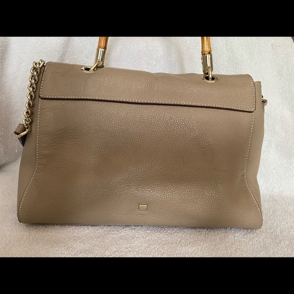 Purificacion Garcia Bags Purificacion Garcia Top Handle Leather Bag Poshmark